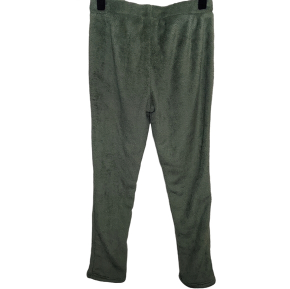 Love Women's Green Fuzzy Jacket and Pants Set Size S ๐โจ - Picture 10 of 13